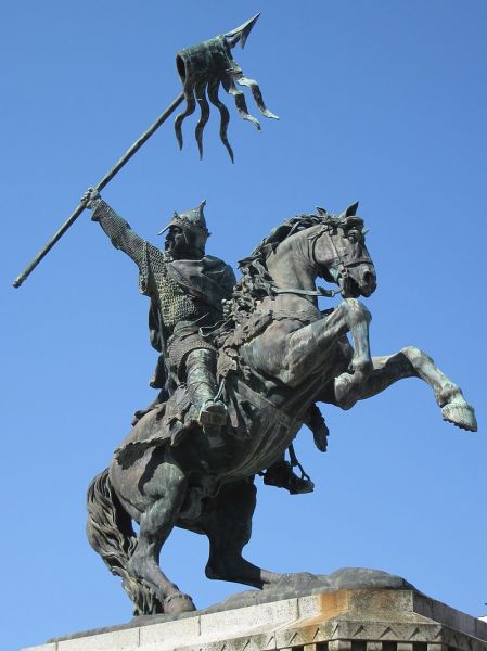 Памятник Вильгельму Завоевателю в Фалезе, Франция