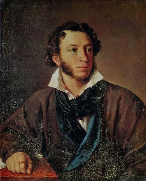 В. А. Тропинин, «Портрет Александра Сергеевича Пушкина», 1827 г.