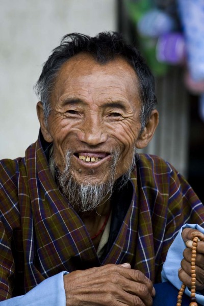 Представитель коренного населения Бутана