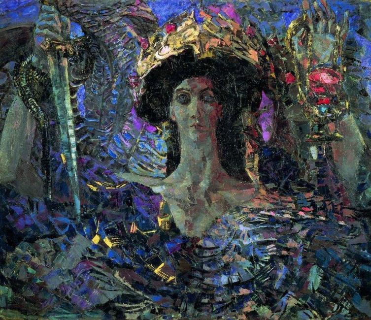 М. А. Врубель, «Шестикрылый серафим (Азраил)», 1904 г.