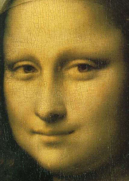 Леонардо да Винчи, «Мона Лиза», фрагмент, 1504 г.