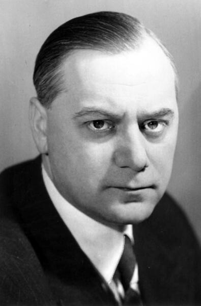 Альфред Розенберг, считается автором ключевых понятий нацистской идеологии. Январь 1941 года