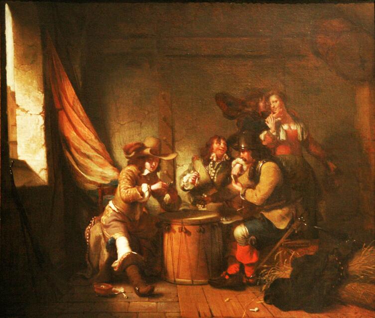 Гербранд Ван ден Экхоут, «Караулка», 1654 г.