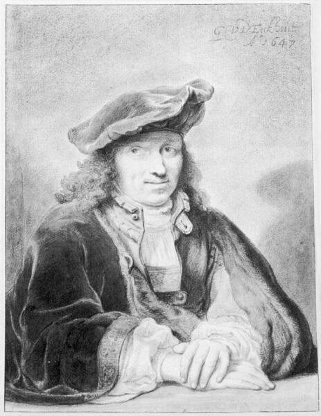 Гербранд Ван ден Экхоут, «Автопортрет в возрасте 26 лет», 1647 г.