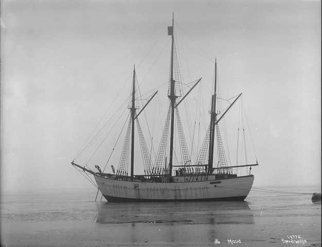 Корабль «Мод» в море 7 марта 1918 года