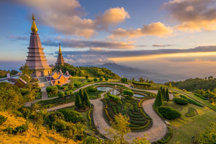 Пейзаж в провинции Чиангмай, Таиланд