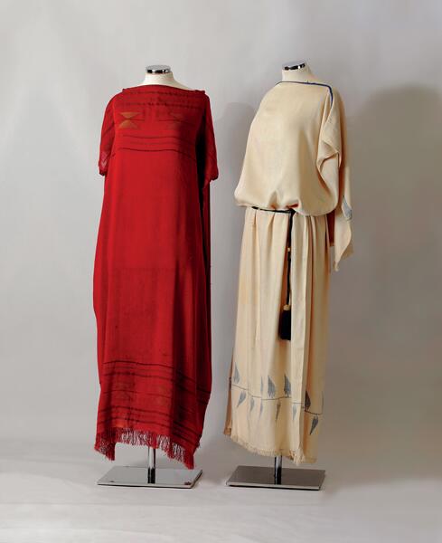 Два платья Пуаре, Париж 1920 г. (Пелопоннеский музей фольклора, Нафплион)