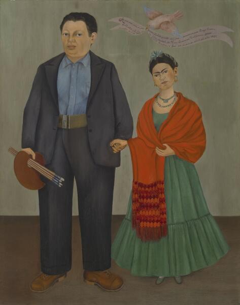 Фрида Кало, «Фрида и Диего Ривера», 1931 г.