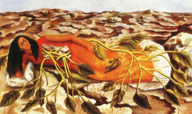 Фрида Кало, «Корни», 1943 г.
