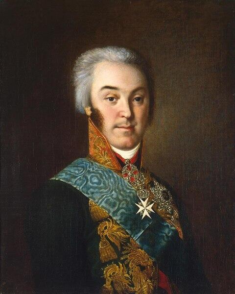 Н. И. Аргунов, «Портрет Николая Петровича Шереметева», 1801-1803 гг.