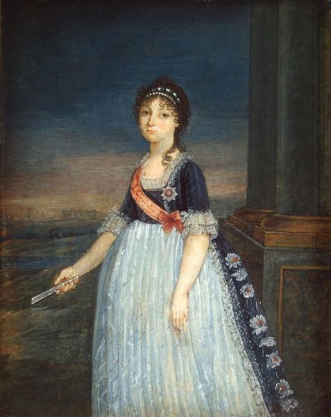 Неизвестный художник, «Великая княгиня Анна Федоровна», 1799 г.