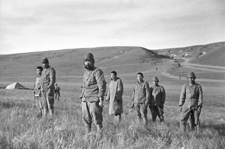 Японские солдаты, попавшие в советский плен в ходе боев на Халхин-Голе