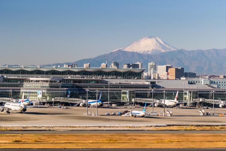 Международный аэропорт в Токио