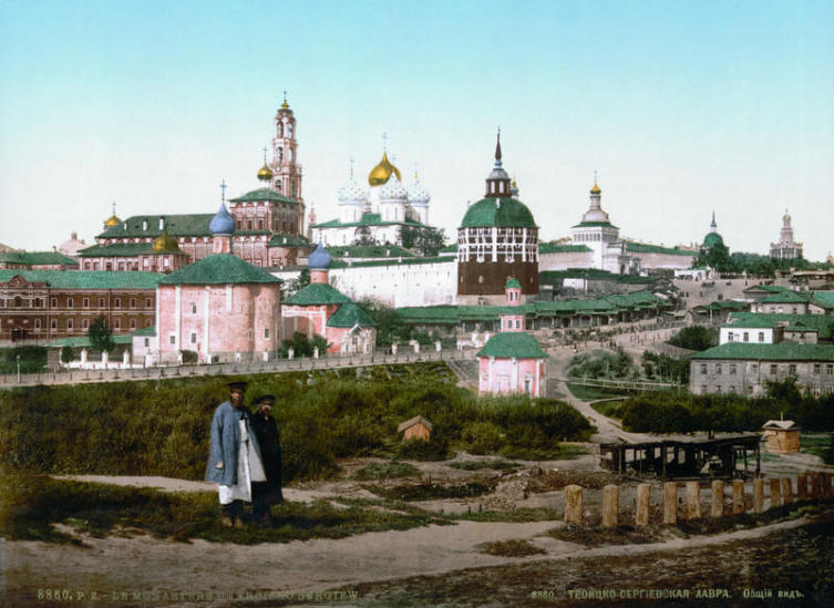 Троицкий собор Троице-Сергиевой Лавры, 1890-е гг.
