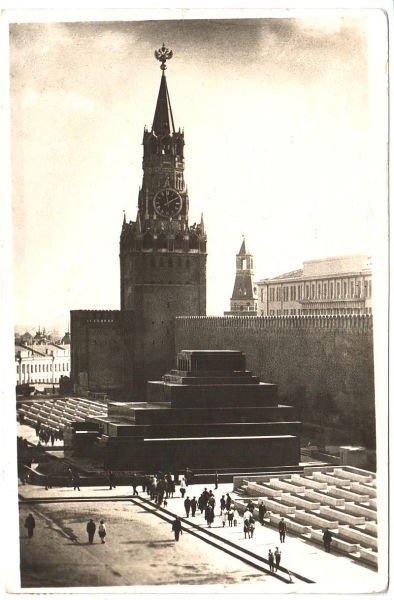 Мавзолей и Красная площадь, 1936 год