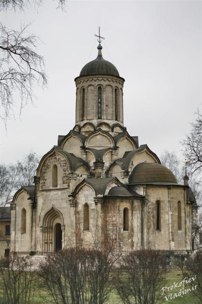 Спасский собор Андроникова монастыря, Москва (XV век), восстановлен в 1960 г.