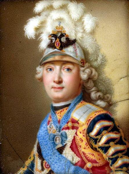Портрет графа Г. Г. Орлова, худ. А. И. Чёрный
