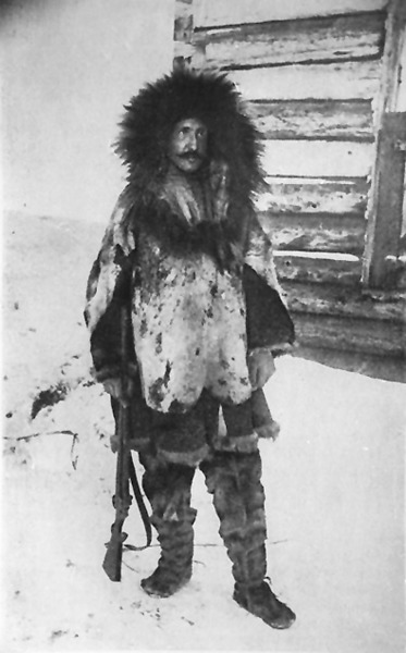 Владимир Арсеньев во время зимней экспедиции