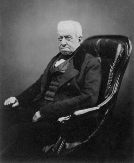 Роберт Браун в 1855 году