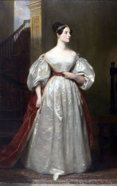 Маргарет Сара Карпентер, «Портрет Ады Лавлейс», 1836 г.