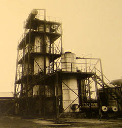 Установка В. Г. Шухова для термического крекинга нефти, 1931 г.