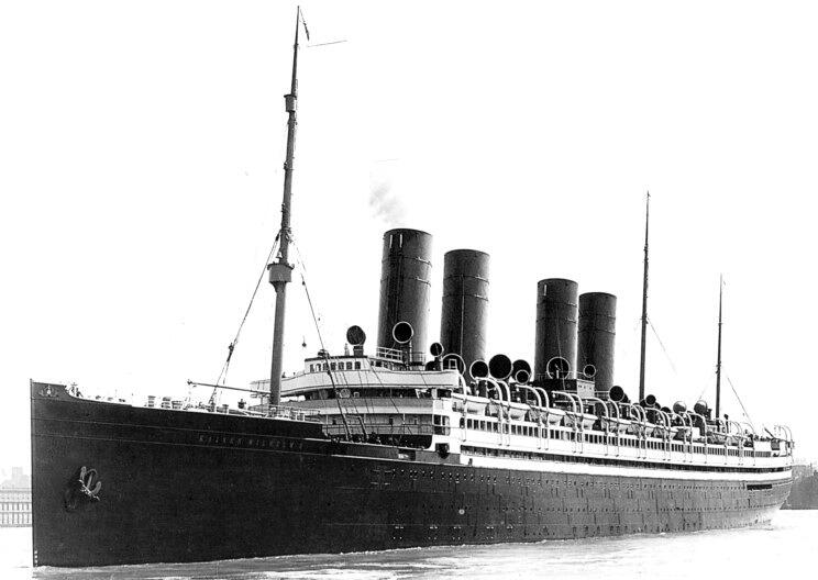 Немецкий лайнер «Кайзер Вильгельм II» был обыскан вдоль и поперек