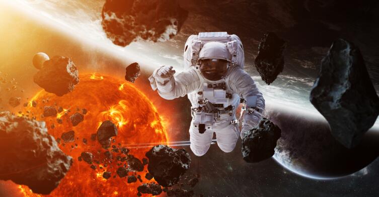 Даже при минимальной солнечной активности космонавты схватят дозу радиации, близкую к предельно допустимой для человека