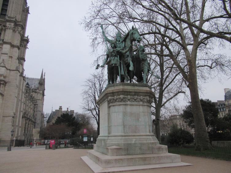 Памятник Карлу Великому, скульптор Луи Роше, 1878 г.