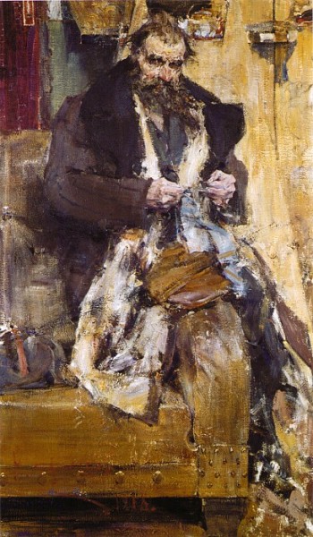 Н. И. Фешин, «Портрет отца», 1918 г.