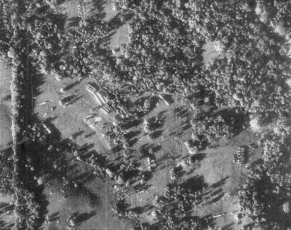 Снимок ракет с американского самолёта-разведчика. 14 октября 1962 г.