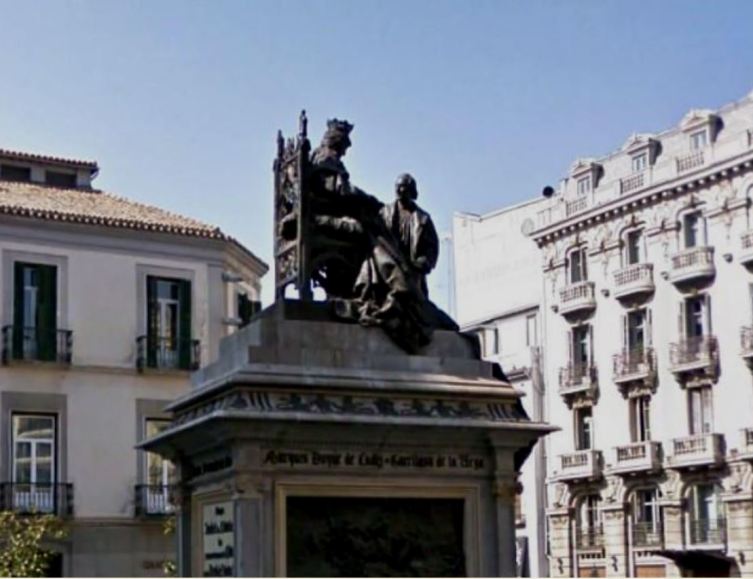 Памятник Изабелле Кастильской и Христофору Колумбу
