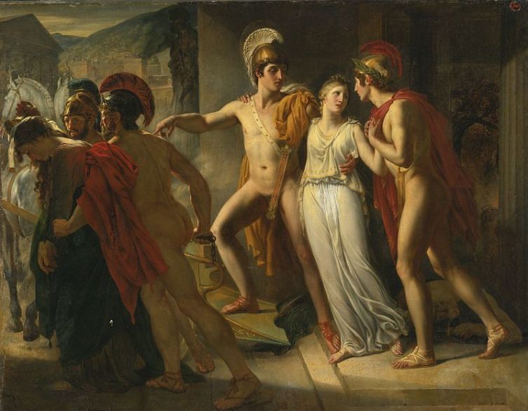 Жан-Бруно Гасье, «Кастор и Поллукс освобождают Елену», 1817 г.