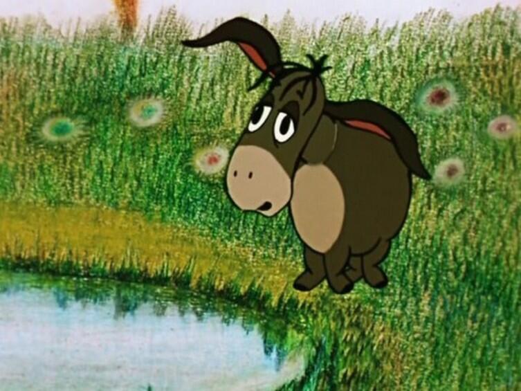 Иа-Иа в советском мультфильме «Винни-Пух и день забот»