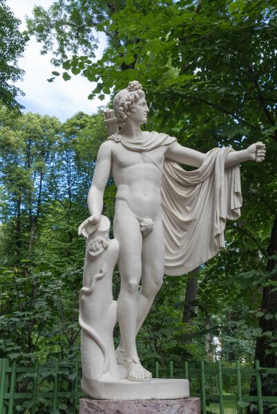 Статуя Апполона в Летнем саду, Санкт-Петербург