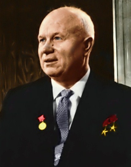 Никита Хрущев в 1960 г.