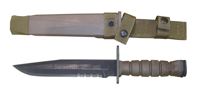  Современный штык-нож OKC-3S (на вооружении корпуса морской пехоты США с 2003 г.)