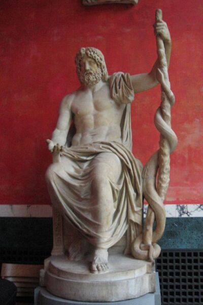 Асклепий, бог медицины и врачевания