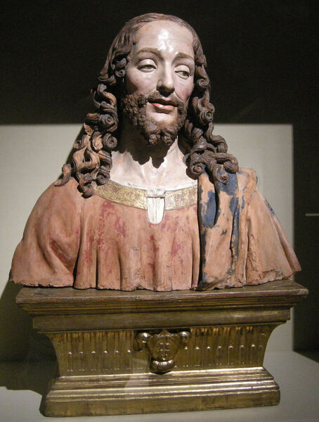 Статуя Иисуса работы Пьетро Торриджано, ок. 1500 г.