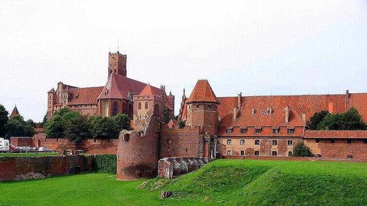 Замок Мариенбург, столица Тевтонского ордена
