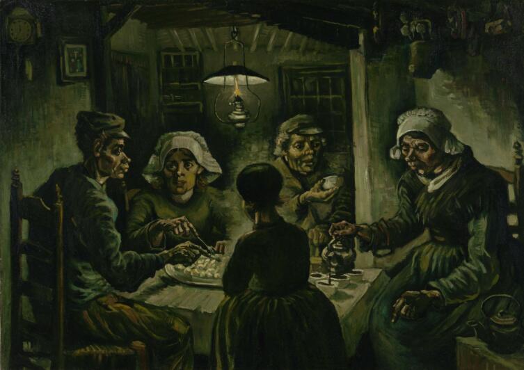 Винсент Ван Гог, «Едоки картофеля», 1895 г.