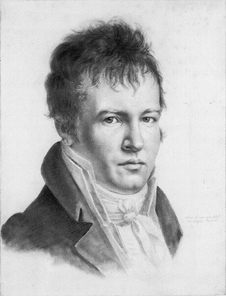 Александр фон Гумбольдт, «Автопортрет», 1814 г.