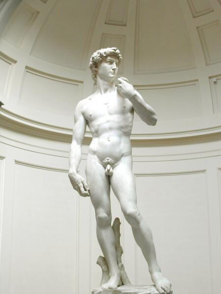 Микеланджело Буонарроти, скульптура «Давид», 1504 г.