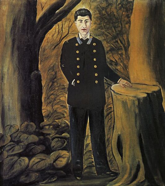 Нико Пиросмани (Пиросманашвили), «Портрет Ильи Зданевича», 1913 г.