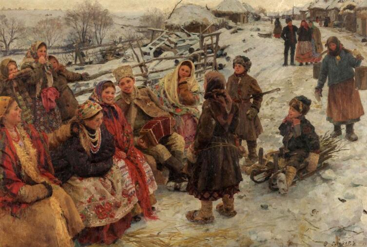 Ф. В. Сычков, «Свободное время», 1910 г.
