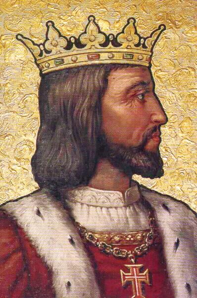 Портрет короля Мануэла I из галереи во дворце в Синтре