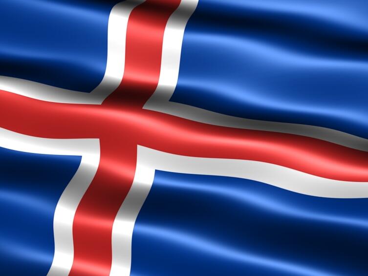 Исландский флаг