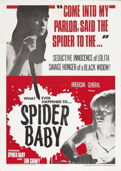 Постер фильма «Паучонок, или Безумнейшая история из когда-либо рассказанных», 1967 г.