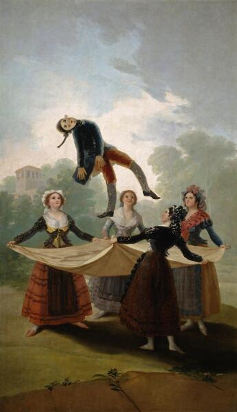 Франсиско Гойя, «Соломенное чучело (Марионетка)», 1792 г.