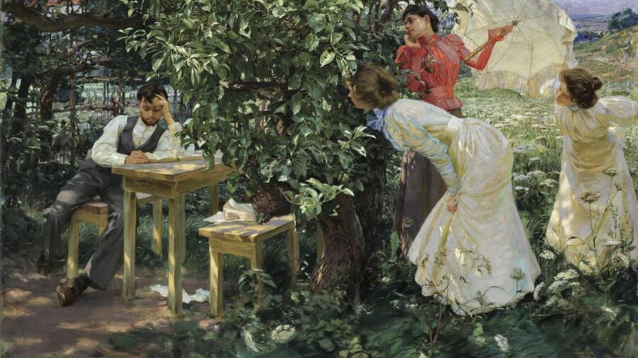 Франтишек Купка, «Библиоман», 1897 г.