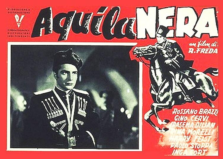 Постер фильма «Черный орел», 1946 г.
